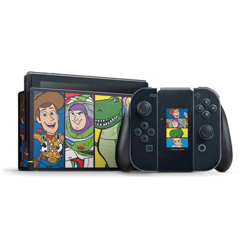 Disney Toy Story Character Grid Nintendo Switch Bundle Skin